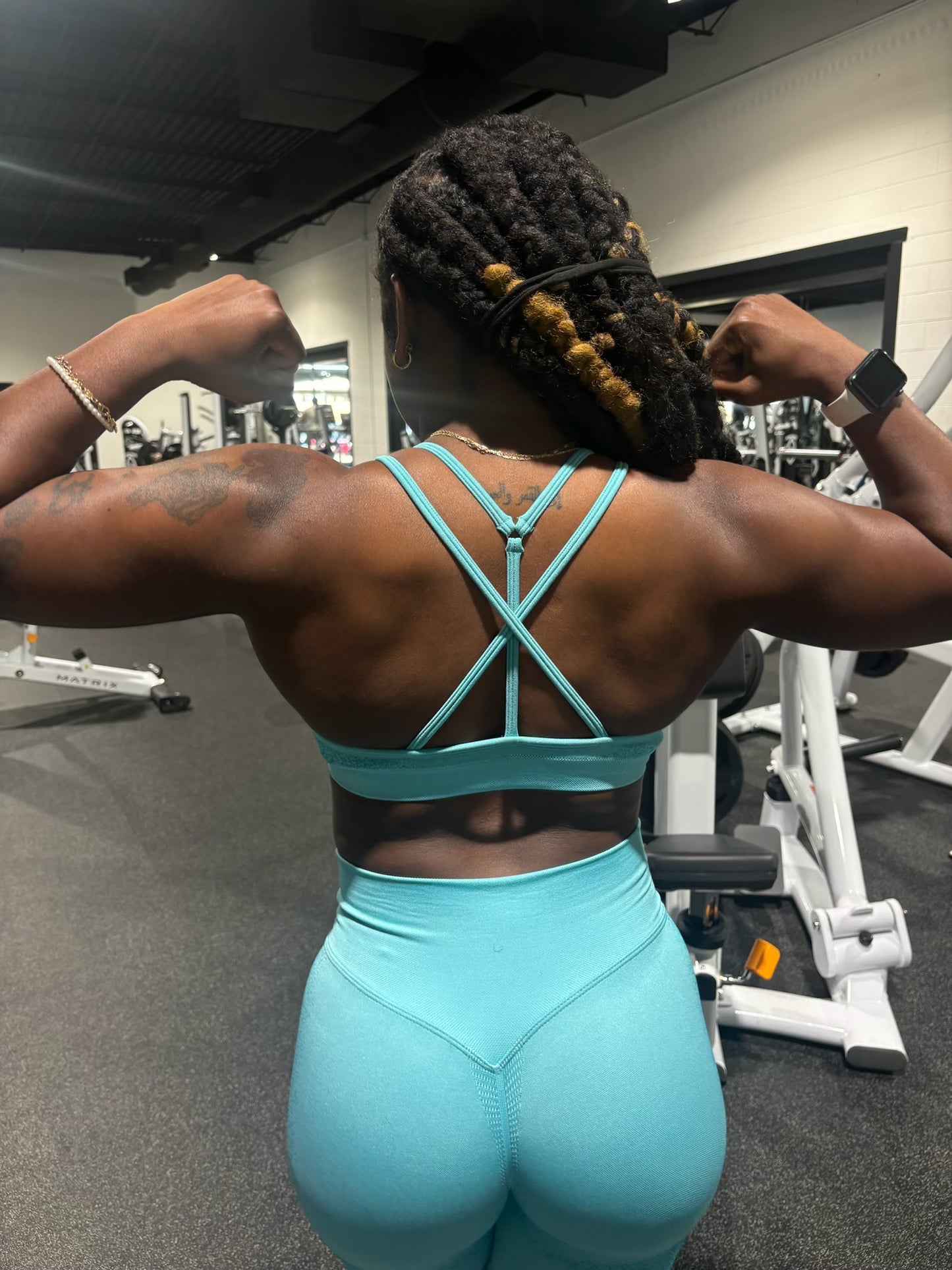 CELESTE Cross-Back Sports Bra