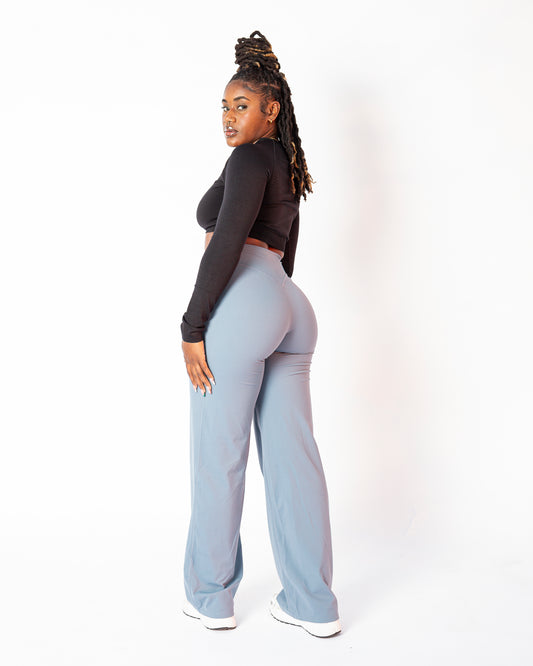BLUE KYANITE Flarred Leggings